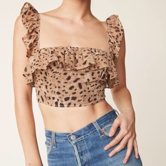 LPA Tops - LPA leopard top